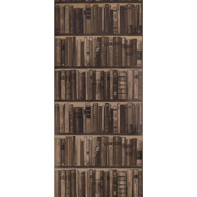 KRAVET COUTURE AMW10042.106.0 LIBRARY COCOA Wallpaper - Eade's Wallpaper