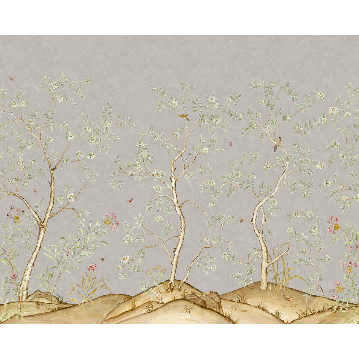 KRAVET COUTURE AMW10082.311.0 SONGBIRD MIST Wallpaper - Eade's Wallpaper