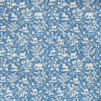 KRAVET BASICS ANIMALTALE.15.0 ANIMALTALE LARKSPUR Fabric - Eade's Wallpaper