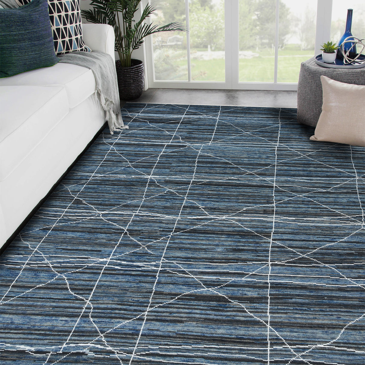 Amer Rugs ANN-4 Anna Modern Geometric Area Rug