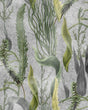 MindtheGap AQUATIC PLANTS Grey - Wallpaper Collection 2024 - The Wetlands