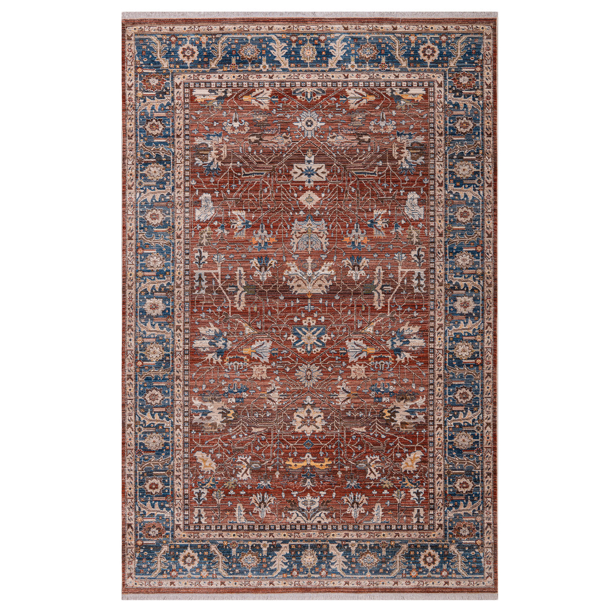 Amer Rugs ARC-3 Arcadia Oriental Design /Navy Area Rug