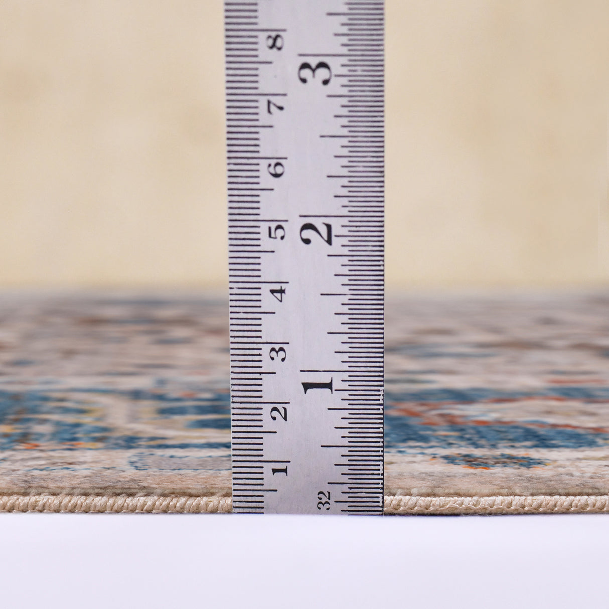 Amer Rugs ARC-4 Arcadia Oriental Design /Navy Runner Rug, 2'7" X 10' Area Rug