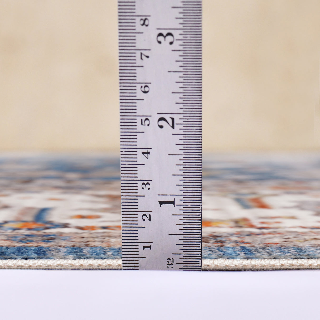 Amer Rugs ARC-5 Arcadia Oriental Design /Ivory Runner Rug, 2'7" X 10' Area Rug