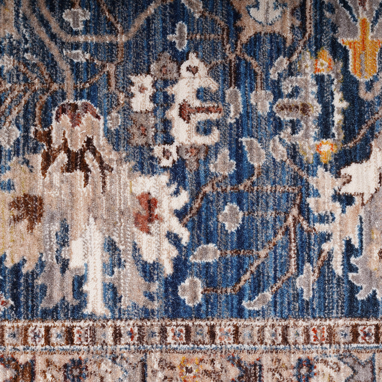 Amer Rugs ARC-5 Arcadia Oriental Design /Ivory Runner Rug, 2'7" X 10' Area Rug