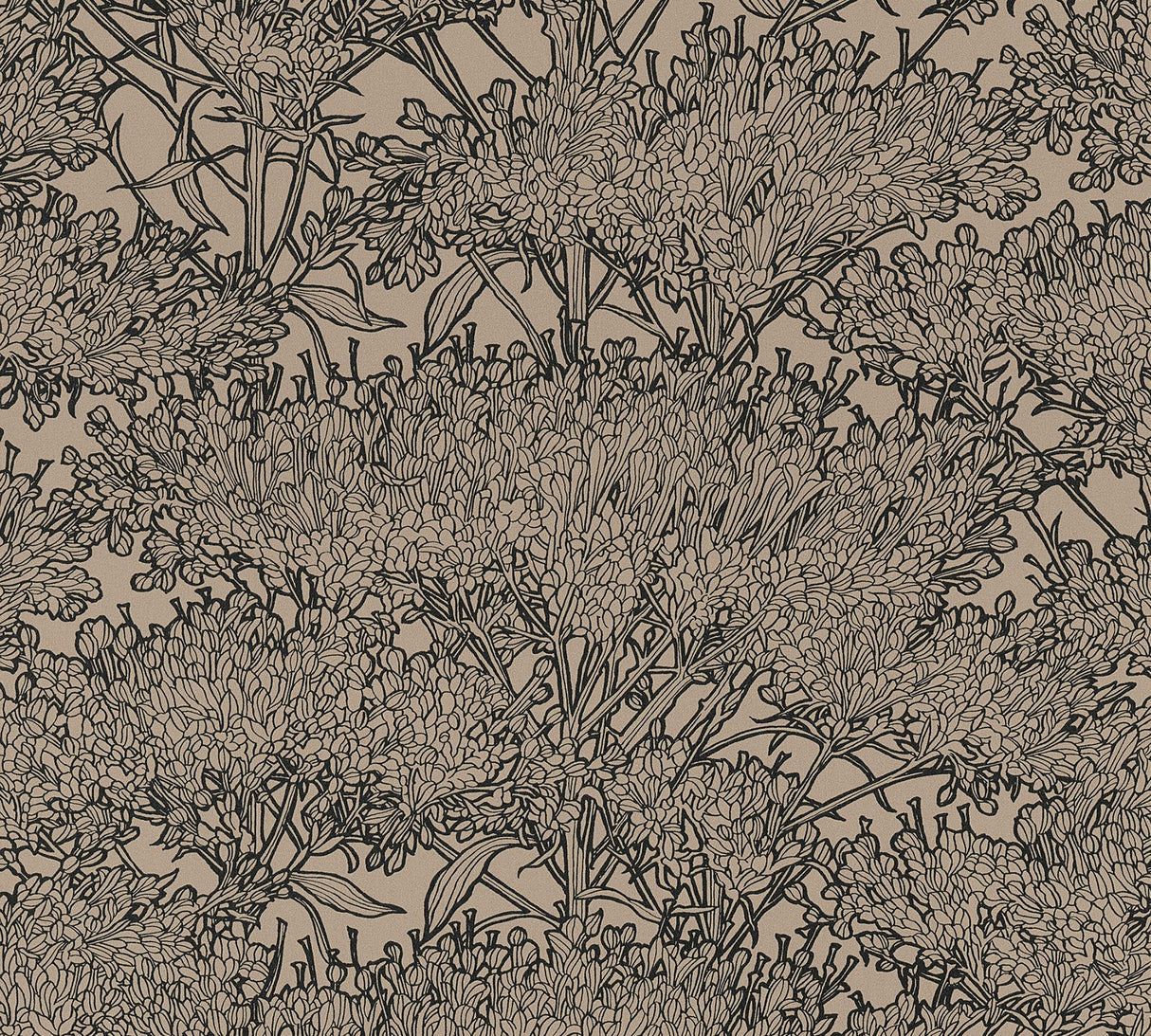 Eade’s Hornbeam Brown Tree Wallpaper Brown