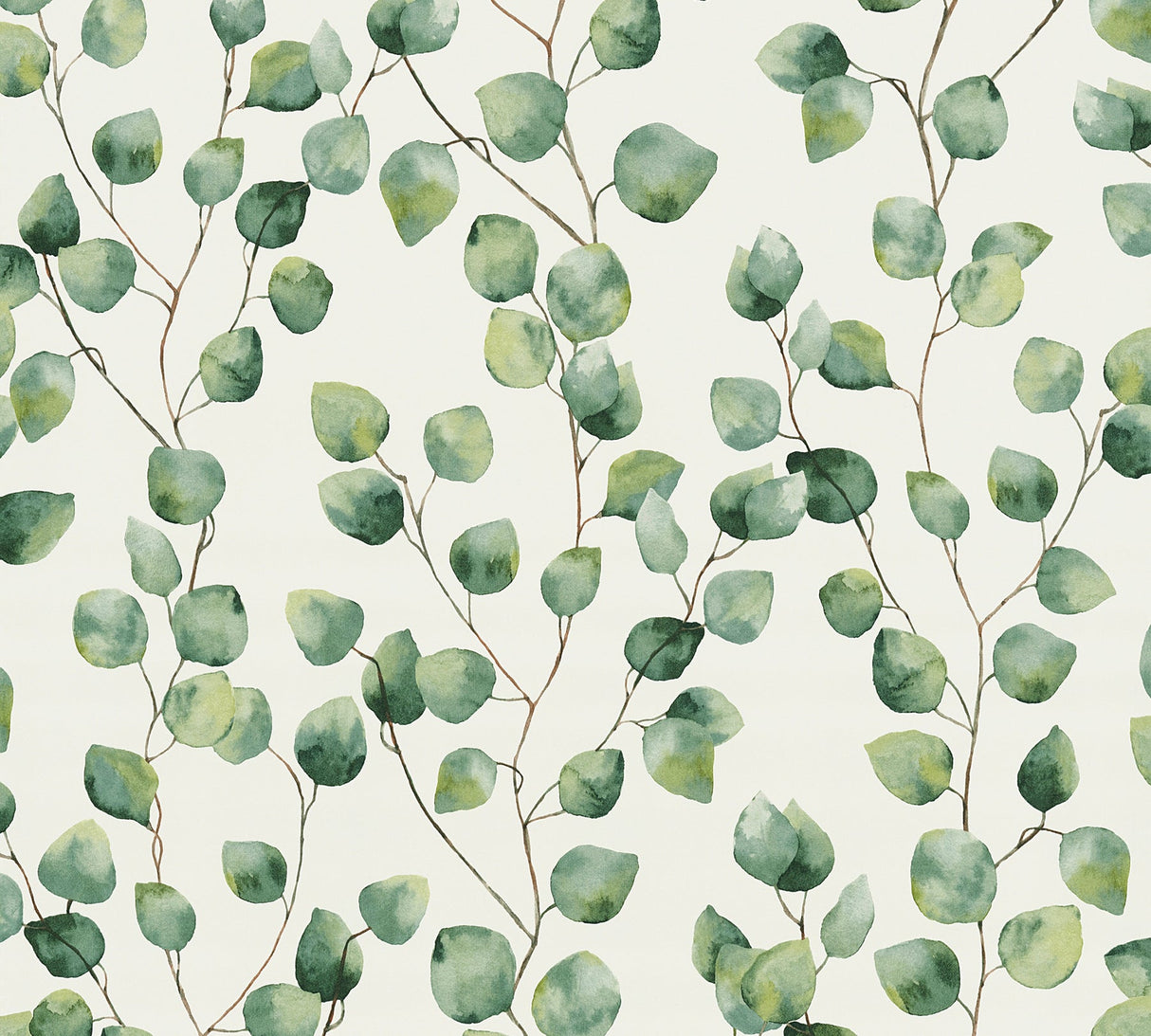 Eade’s Hedera Green Painterly Vine Wallpaper Green