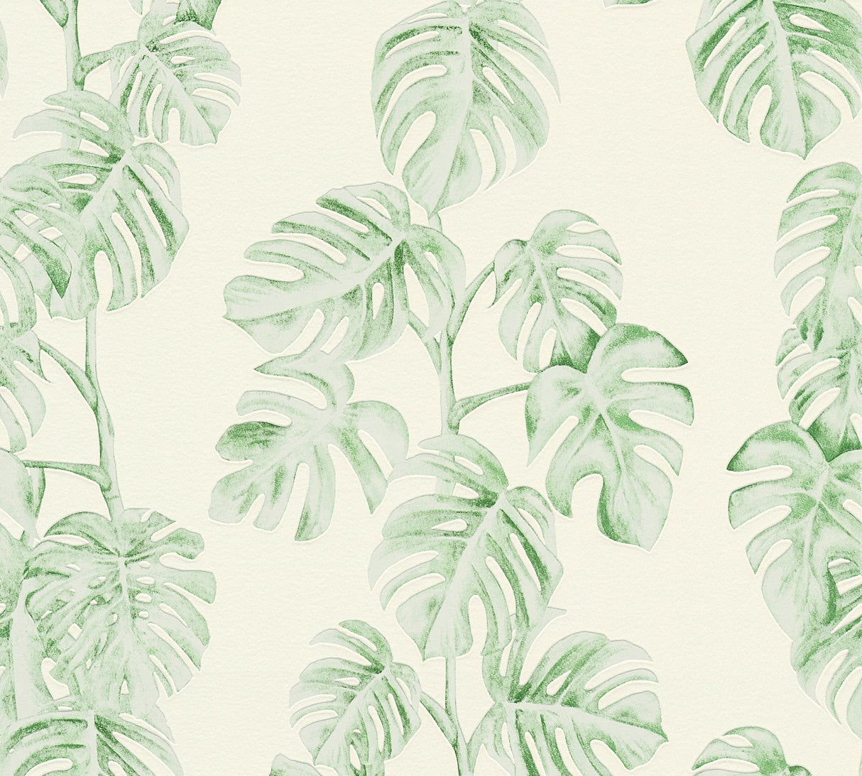 Eade’s Ayutla Green Tropical Frond Wallpaper Green