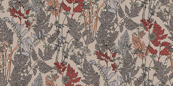 Eade’s Ayla Neutral Wildflowers Wallpaper Neutral