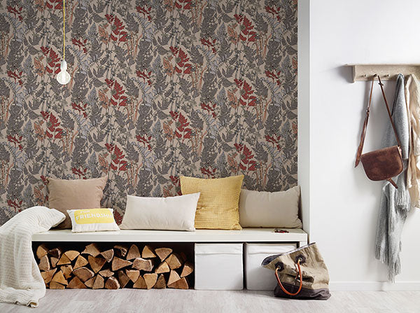 Eade’s Ayla Neutral Wildflowers Wallpaper Neutral