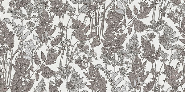 Eade’s Ayla Light Grey Wildflowers Wallpaper Light Grey