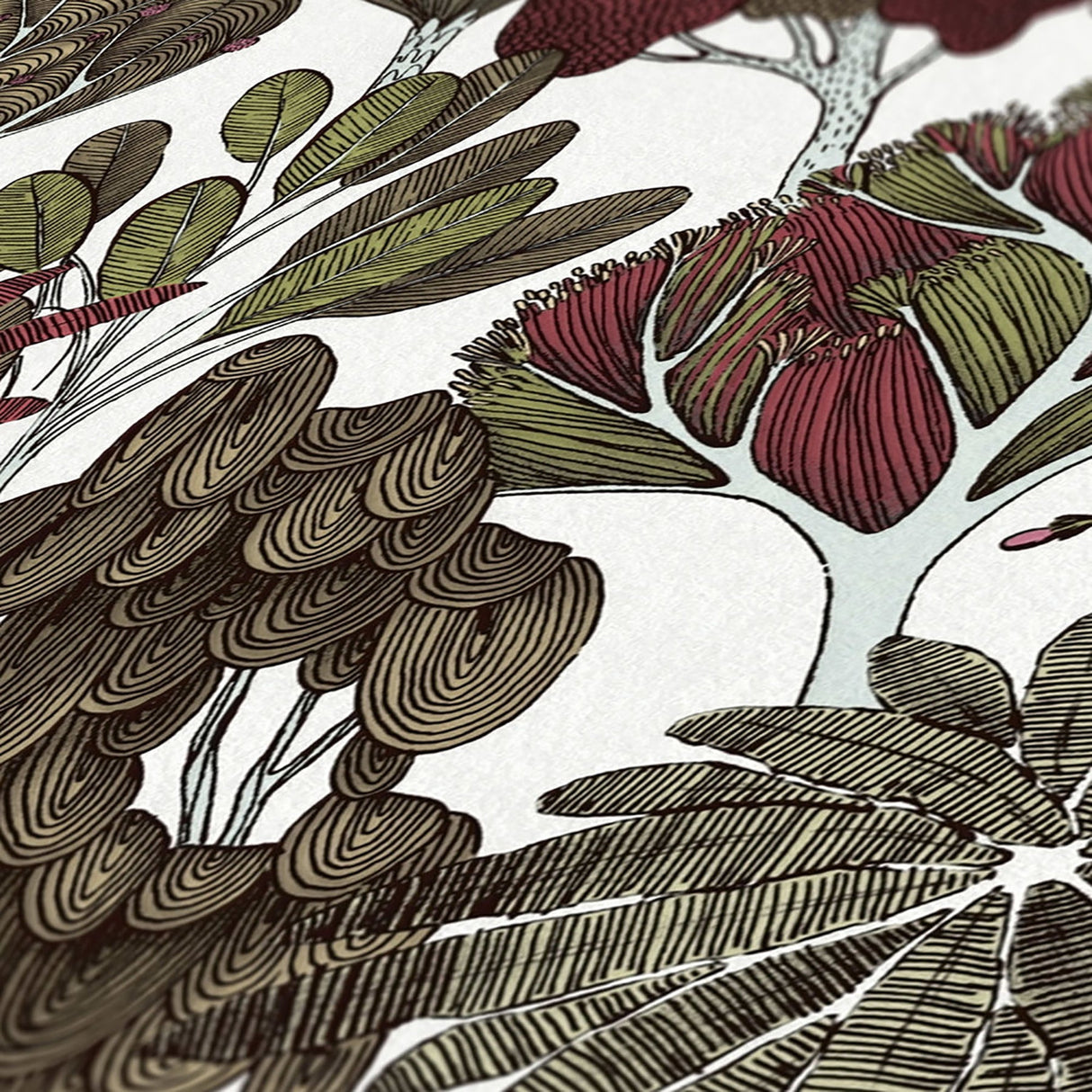 Eade’s Idris Green Forest Wallpaper Green