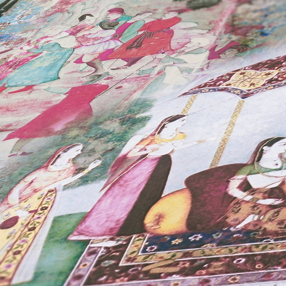 Eade’s Fenmore Light Blue Indian Safari Wallpaper Light Blue