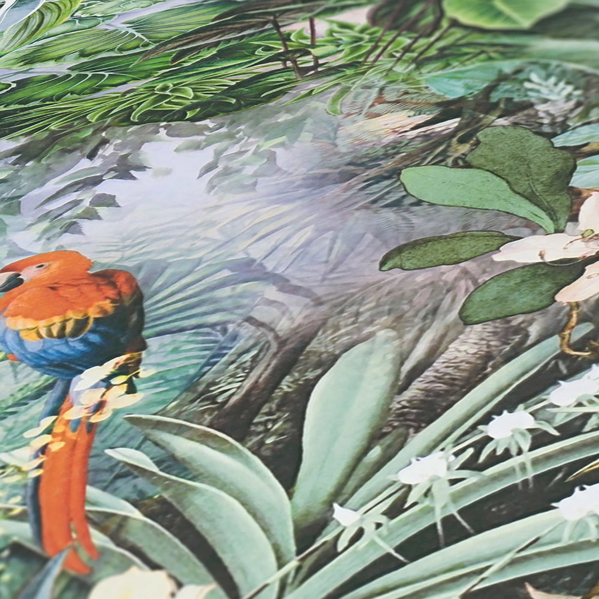 Eade’s Cordian Sky Blue Rainforest Landscape Wallpaper Sky B