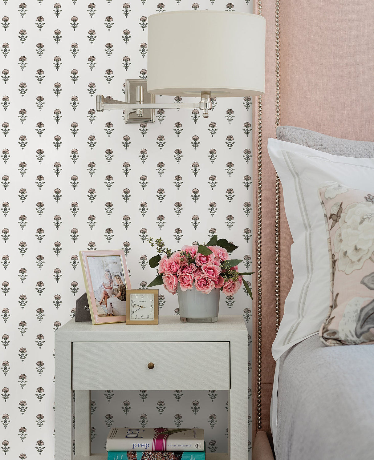 A-Street Prints AST4338 Libby Petal Mini Floral Wallpaper