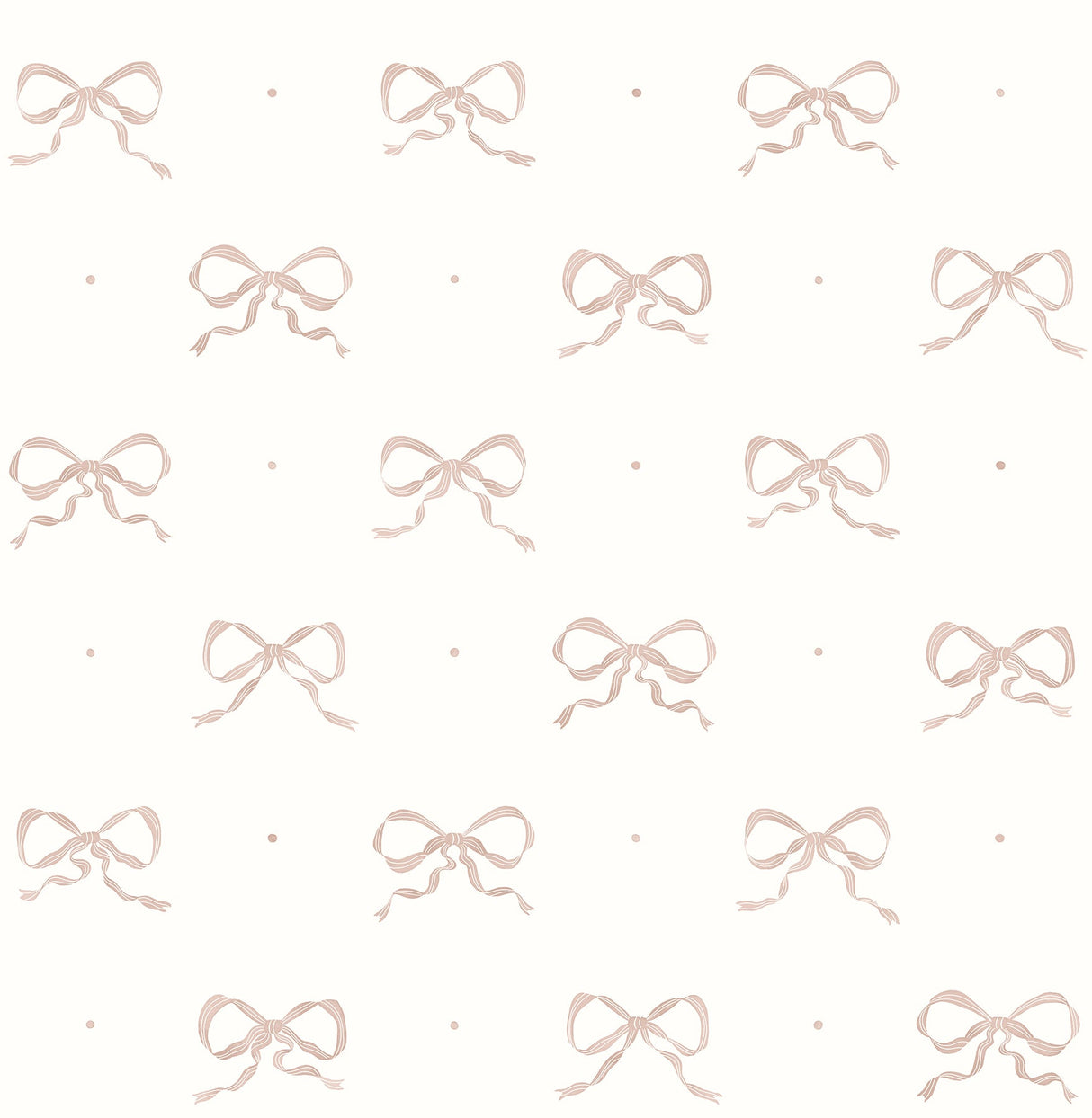 A-Street Prints AST4354 Emma Petal Large Bow Wallpaper