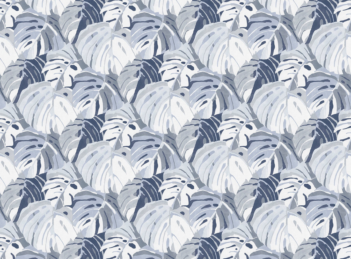 Katie Hunt x A-Street Prints ASTM3907 Castaway Ocean Blue Wall Mural