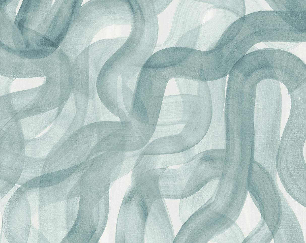 Karen Revis x A-Street Prints ASTM4173 Waves Seaglass Wall Mural
