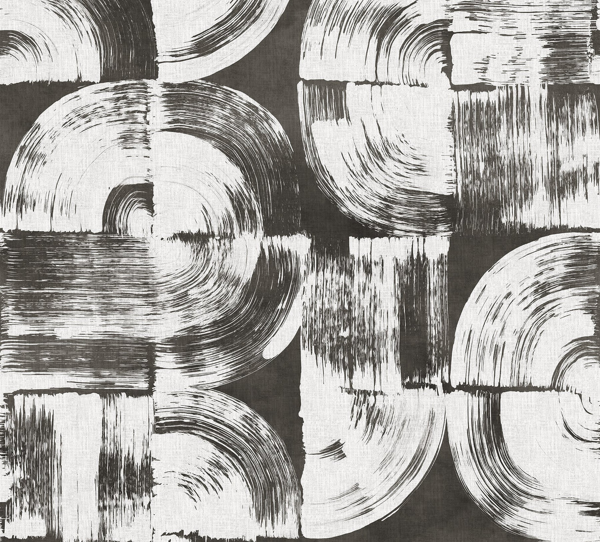 Katie Hunt x A-Street Prints ASTM5052 Brushstrokes Charcoal Grey Wall Mural