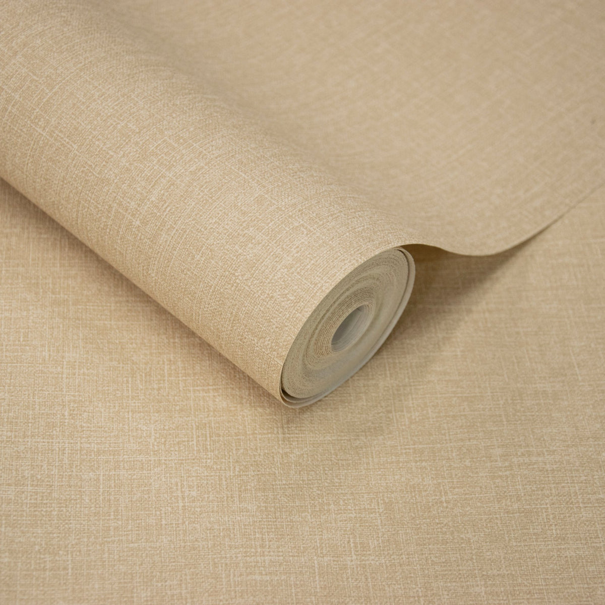 Galerie Atmosphere Textile Plain Beige Wallpaper AT1016