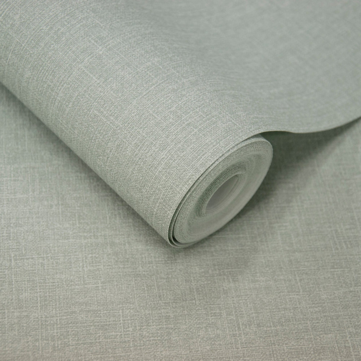 Galerie Atmosphere Textile Plain Blue Wallpaper AT1027
