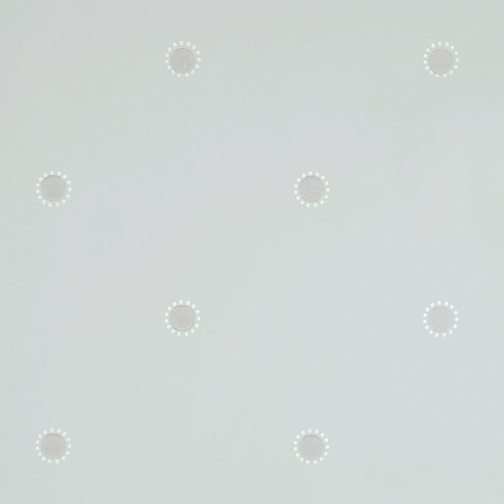 Anna French AT1437 DURHAM DOT Aqua Wallpaper