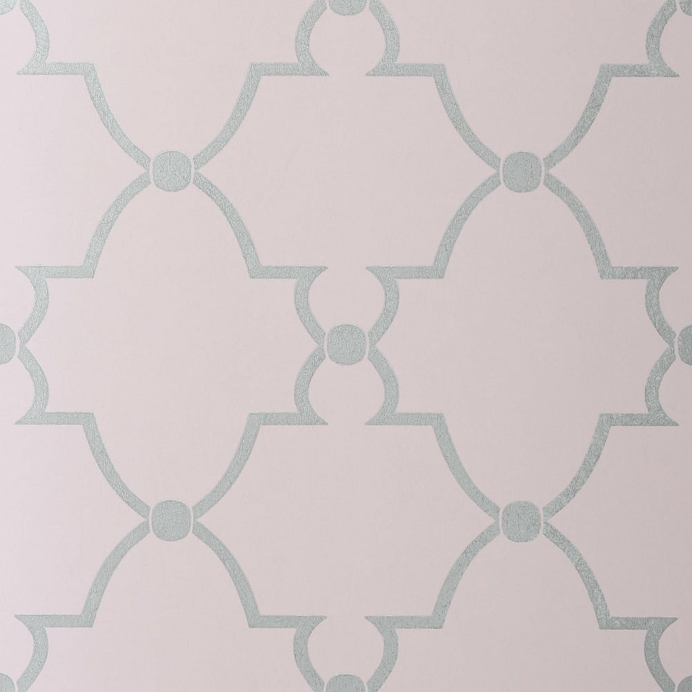 Anna French AT1443 LUCIAN Metallic on Lilac Wallpaper