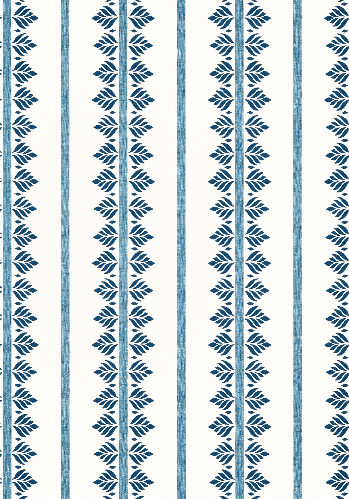 Anna French AT15101 FERN STRIPE Navy Wallpaper