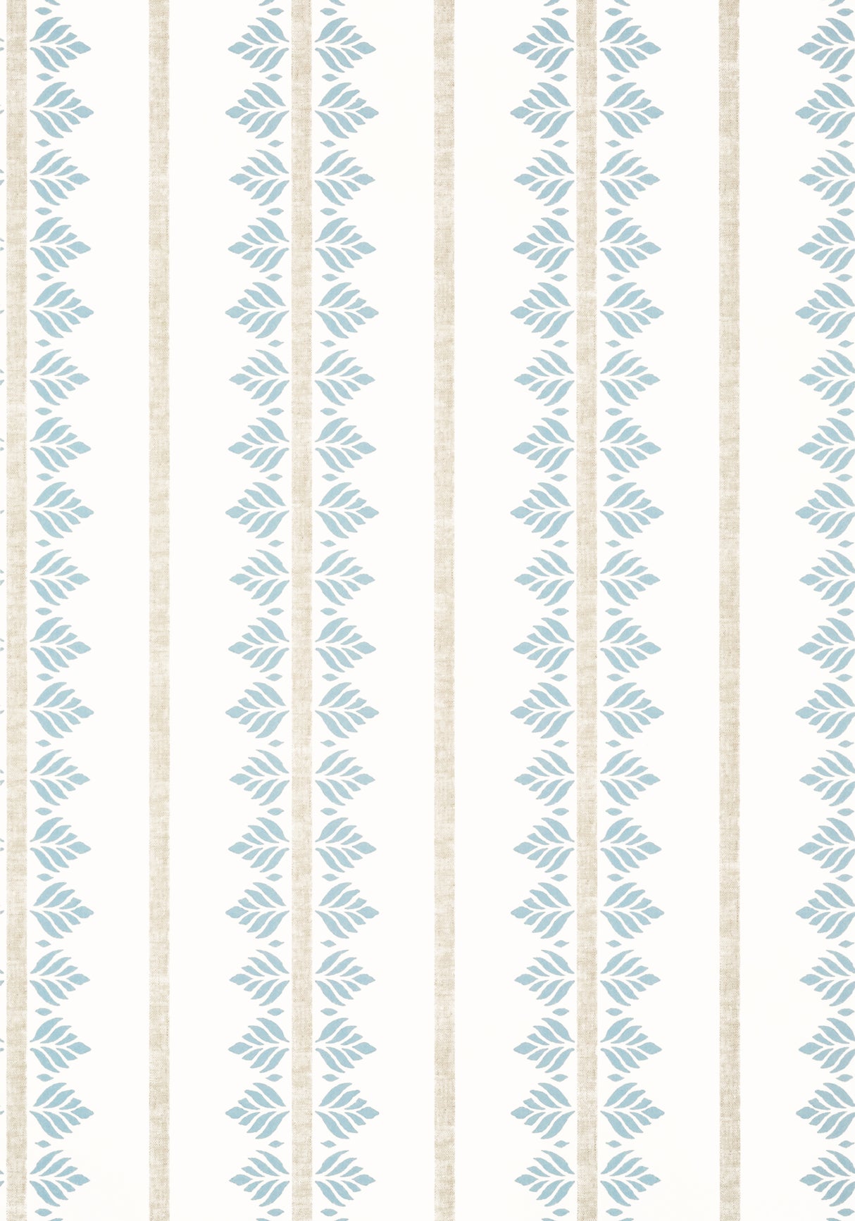 Anna French AT15103 FERN STRIPE Spa Blue Wallpaper