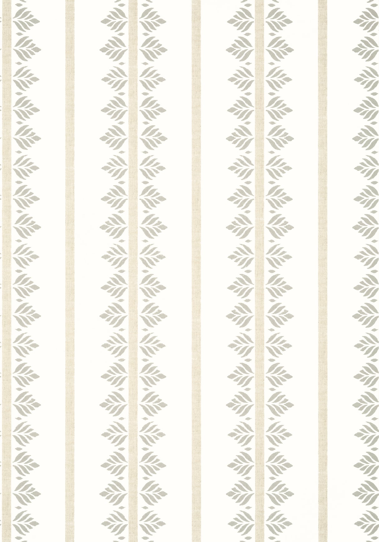 Anna French AT15104 FERN STRIPE Beige Wallpaper