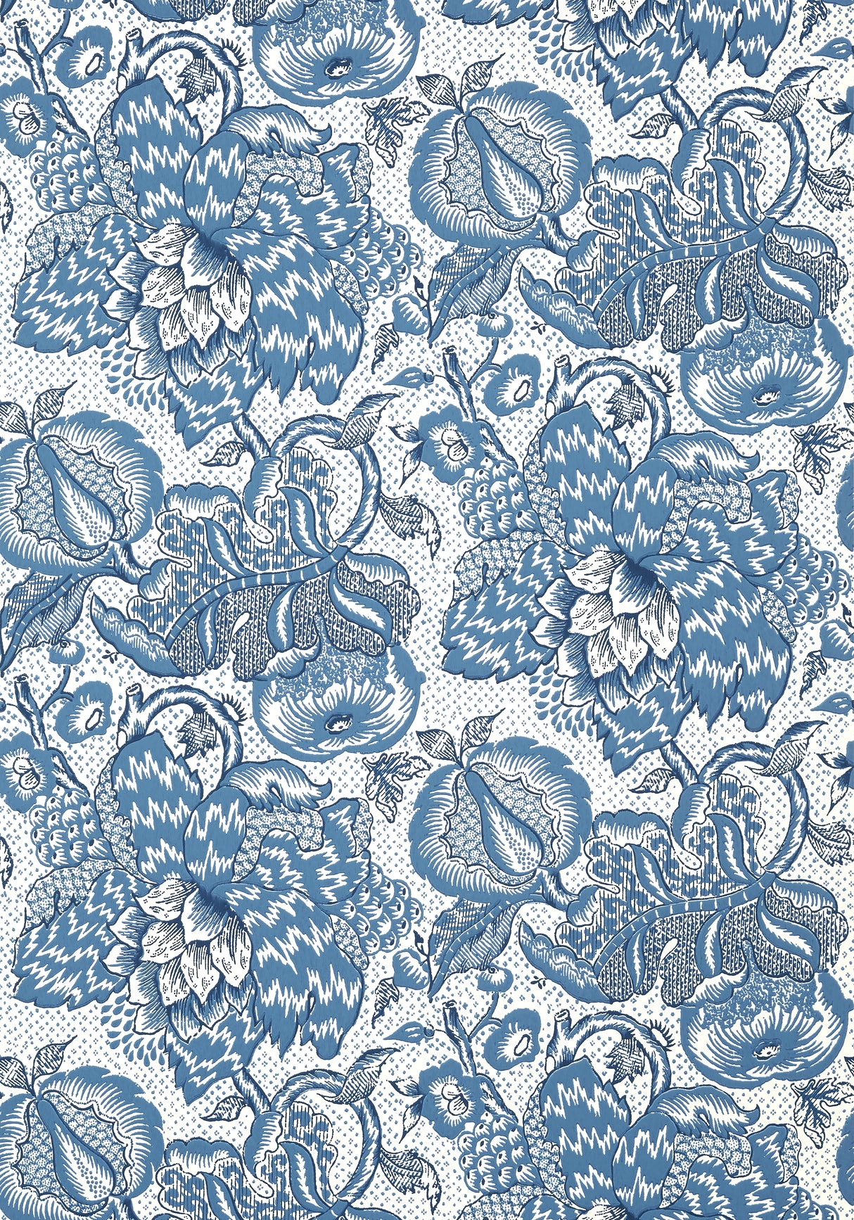 Anna French AT15112 WESTMONT Blue Wallpaper