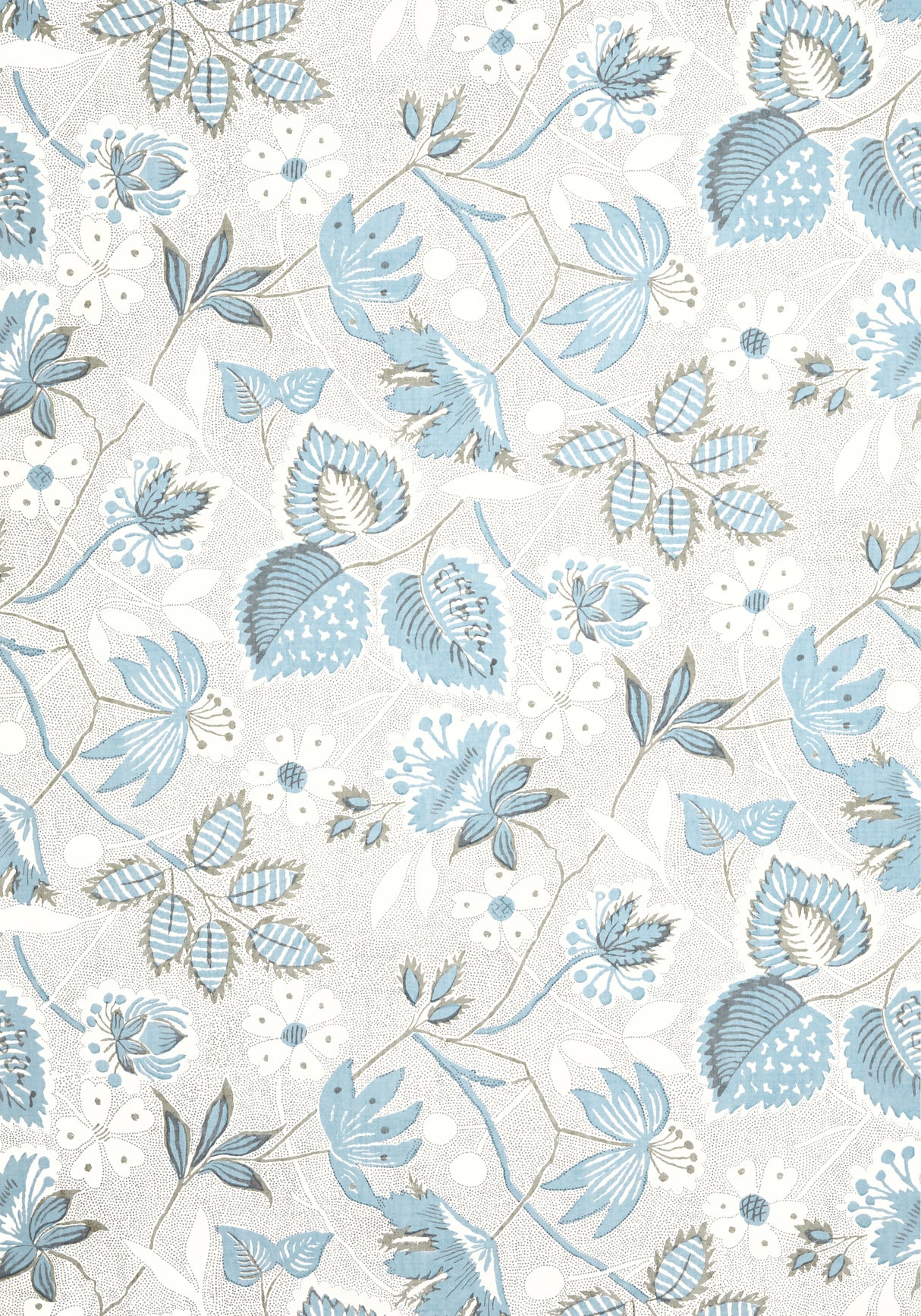 Anna French AT15114 INDIENNE HAZEL Spa Blue Wallpaper