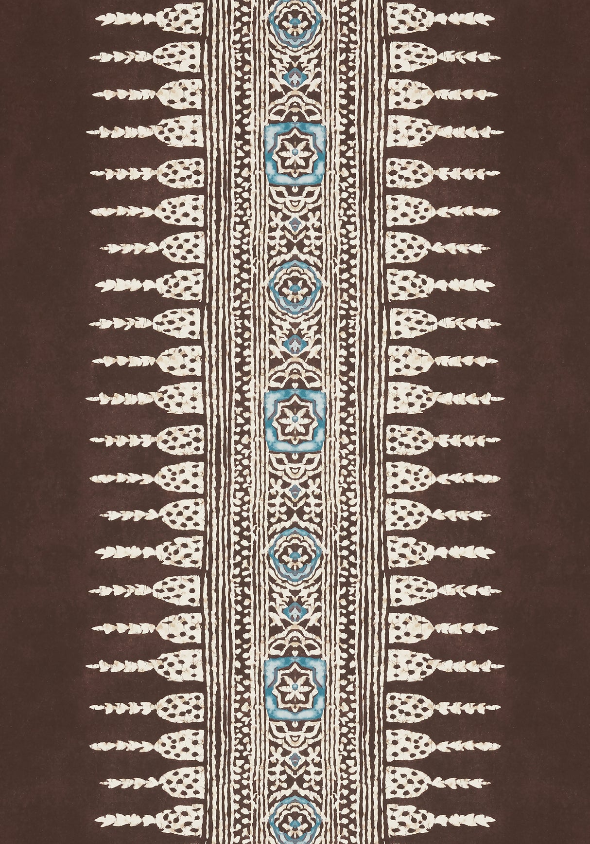 Anna French AT15139 JAVANESE STRIPE Brown Wallpaper