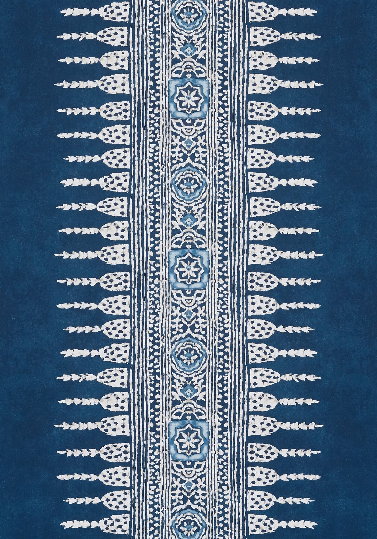Anna French AT15142 JAVANESE STRIPE Navy Wallpaper