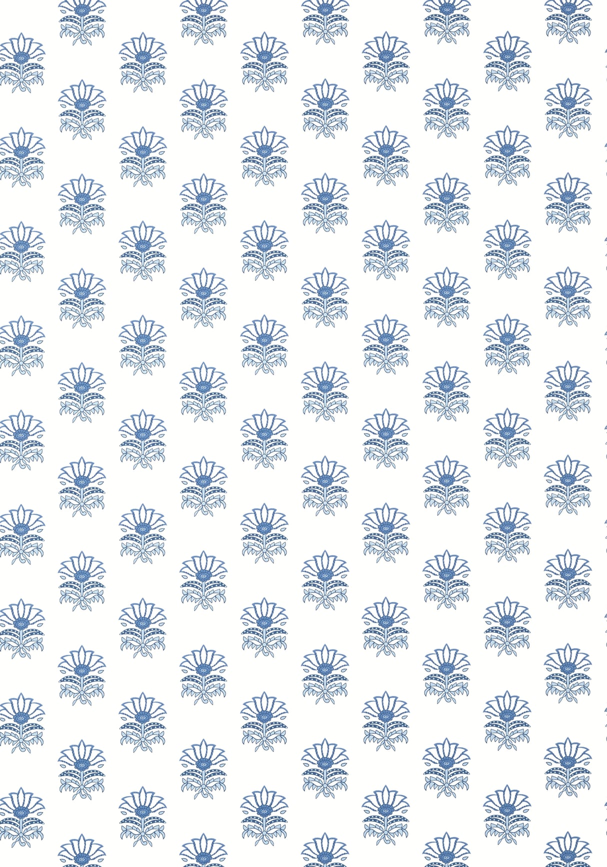 Anna French AT15157 MILFORD Blue Wallpaper