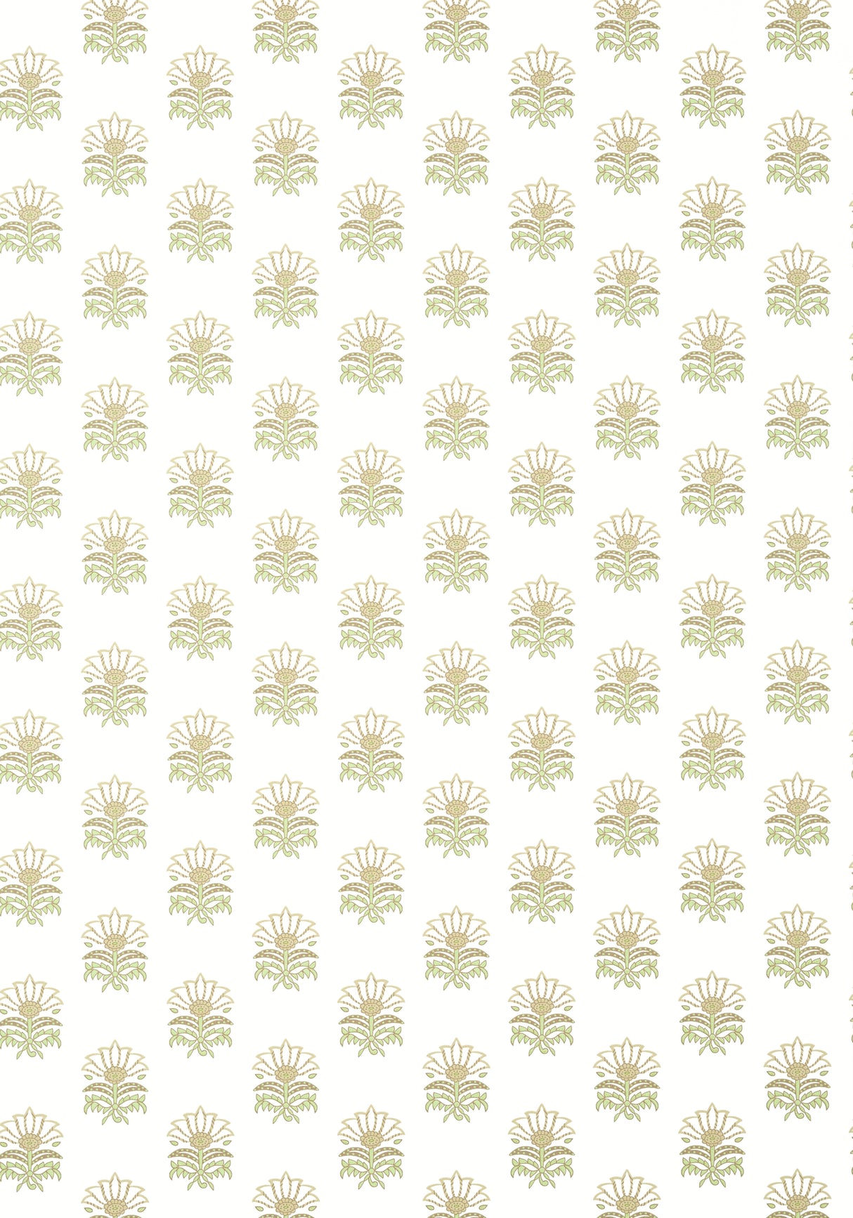 Anna French AT15158 MILFORD Beige and Green Wallpaper