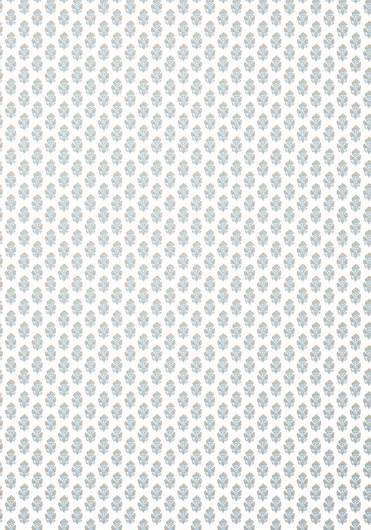 Anna French AT15161 JULIAN Beige and Spa Blue Wallpaper