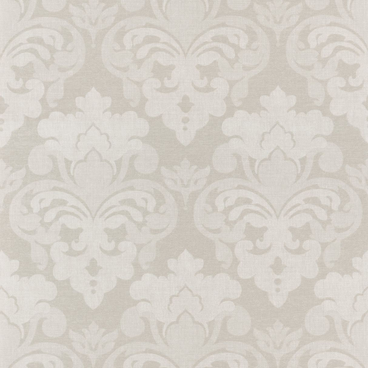 Anna French AT16122 DARCEY DAMASK Flax Wallpaper