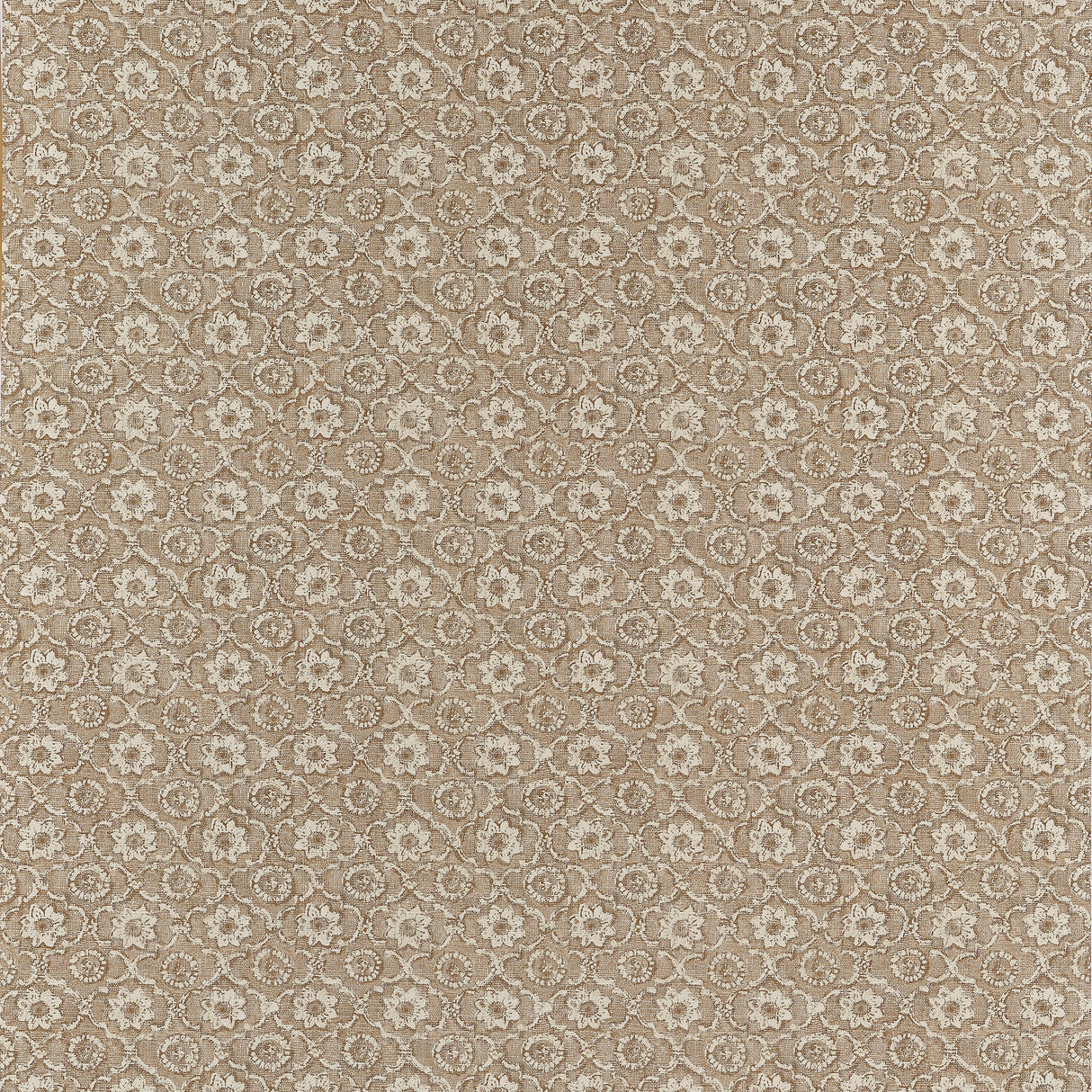 Anna French AT16126 HOLLY TRELLIS Beige Wallpaper