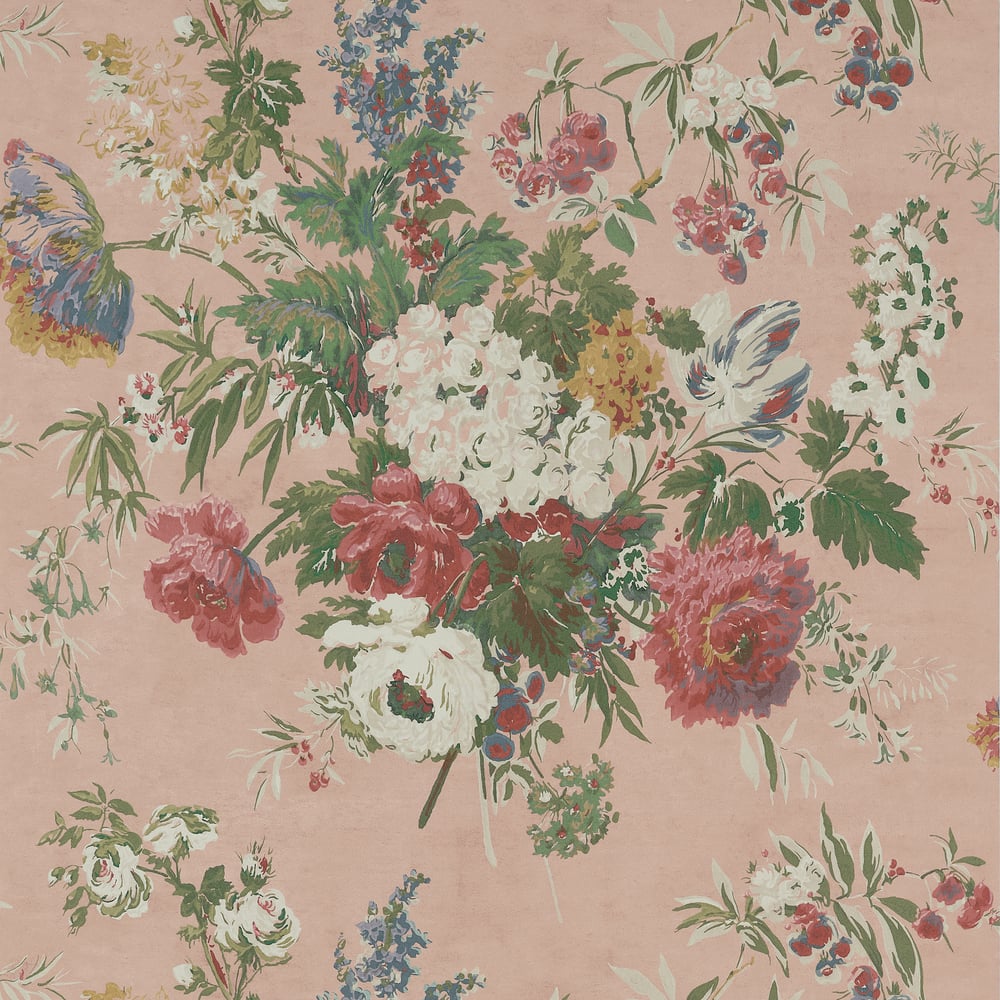 Anna French AT16136 Blush Wallpaper - BELVEDERE