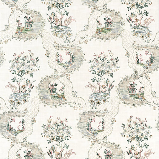 Anna French AT16158 Beige Wallpaper - BELVEDERE