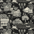 Anna French AT16163 Black Wallpaper - BELVEDERE