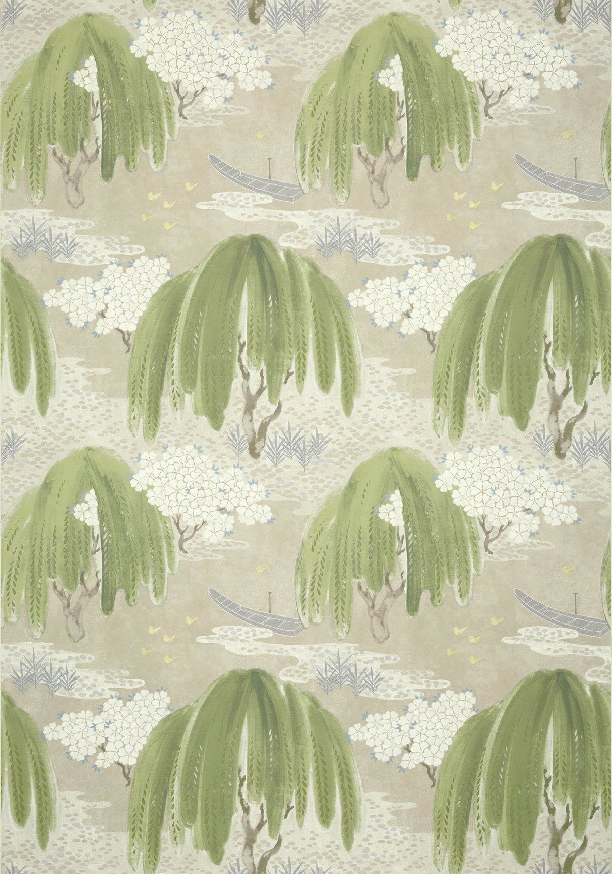 Anna French AT23106 WILLOW TREE Beige Wallpaper