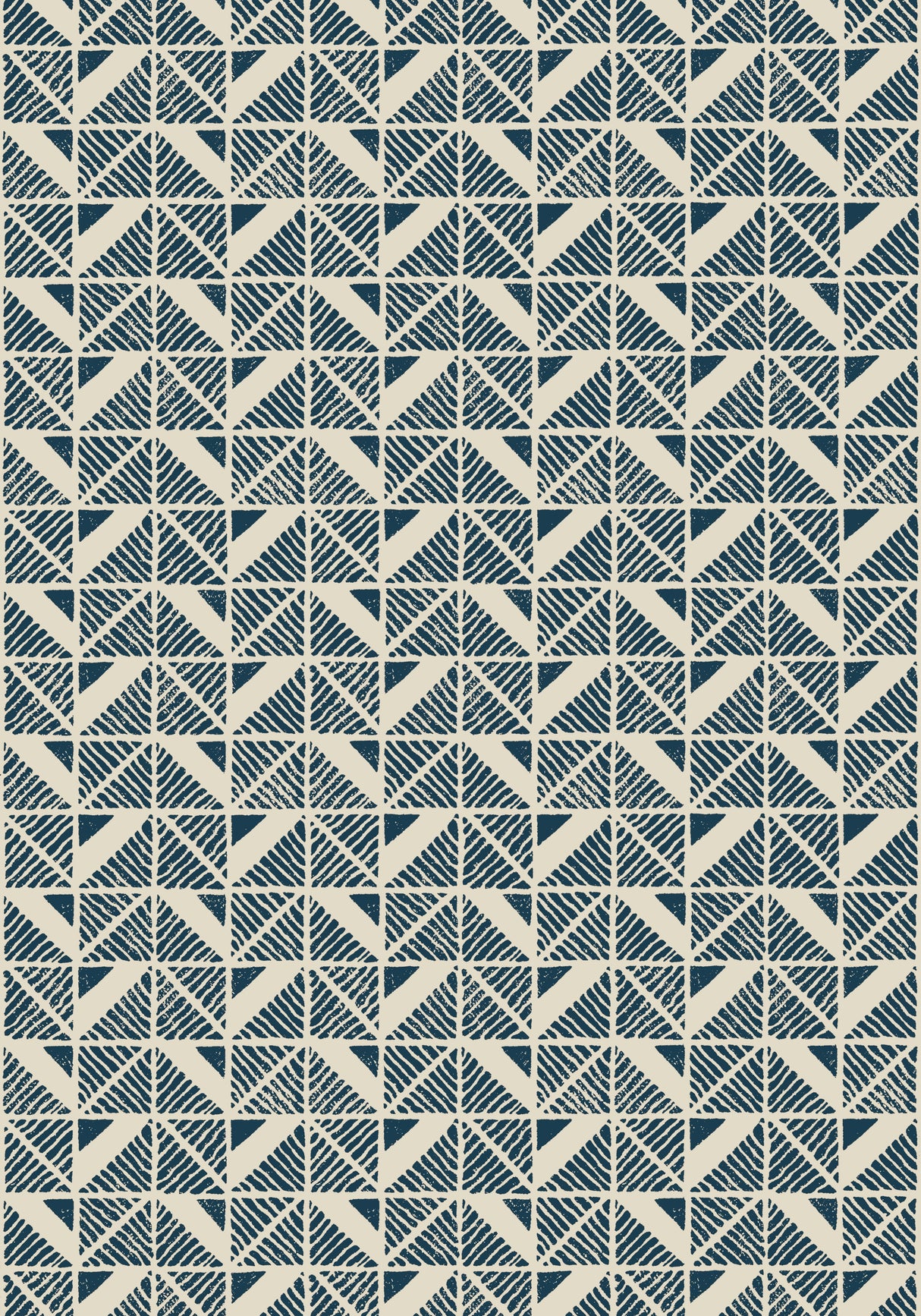 Anna French AT23119 BLOOMSBURY SQUARE Navy Wallpaper