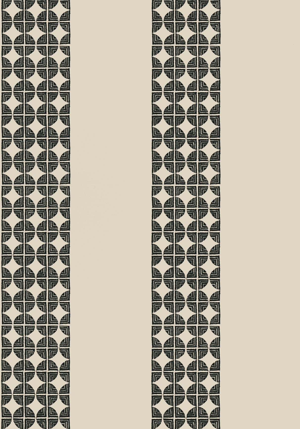 Anna French AT23131 FAIRMONT STRIPE Black Wallpaper