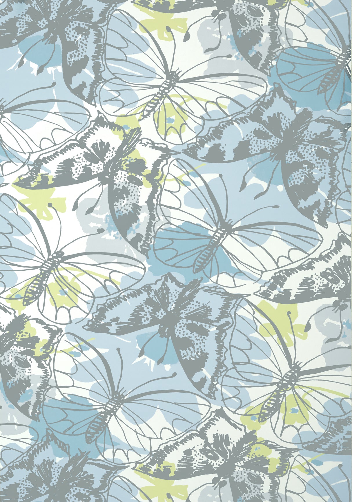 Anna French AT23177 PAXTON Soft Blue Wallpaper