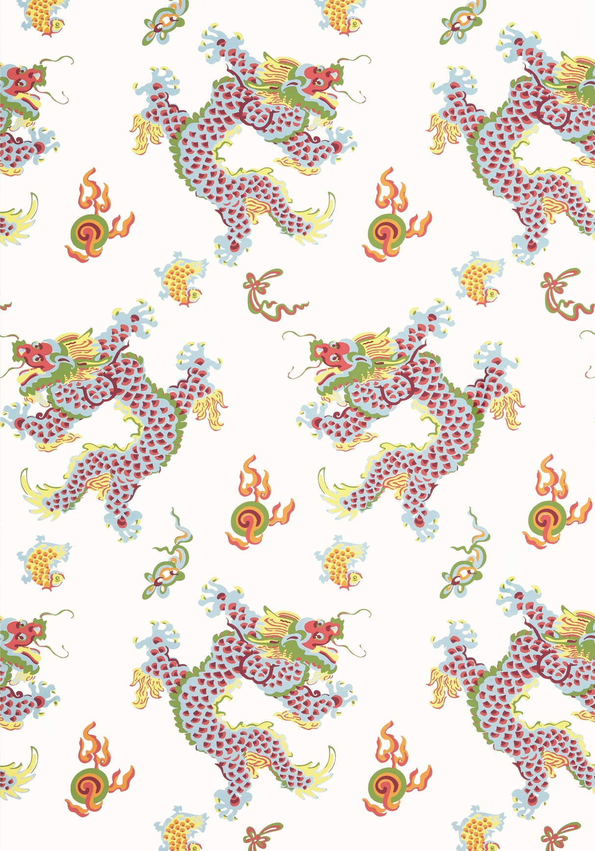 Anna French AT23179 DRAGON DANCE Multi Wallpaper