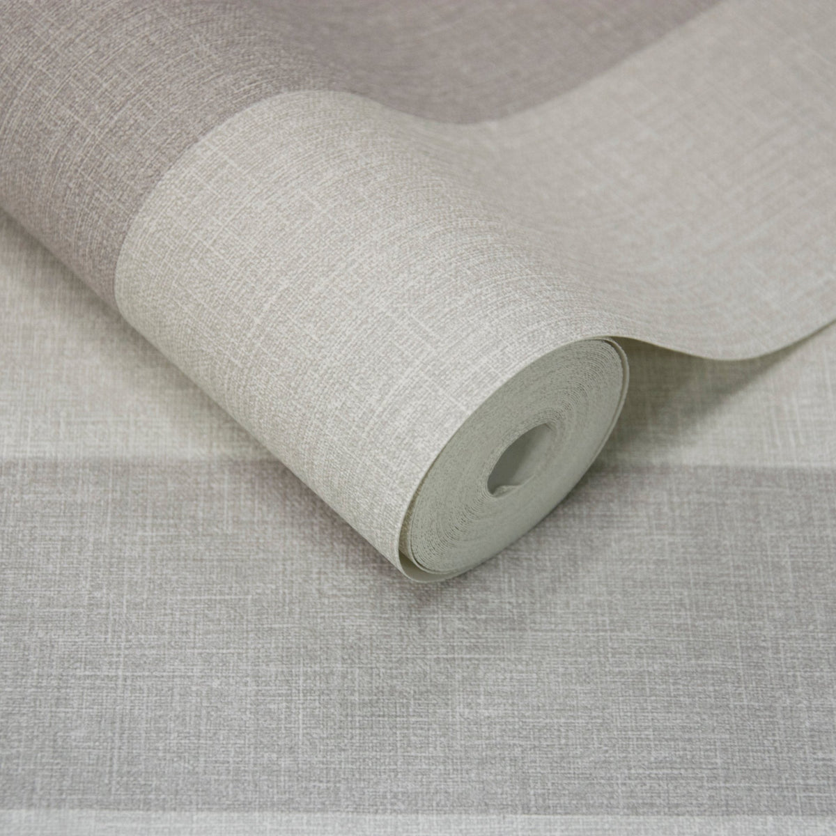 Galerie Atmosphere Regular stripes Grey Wallpaper AT4009