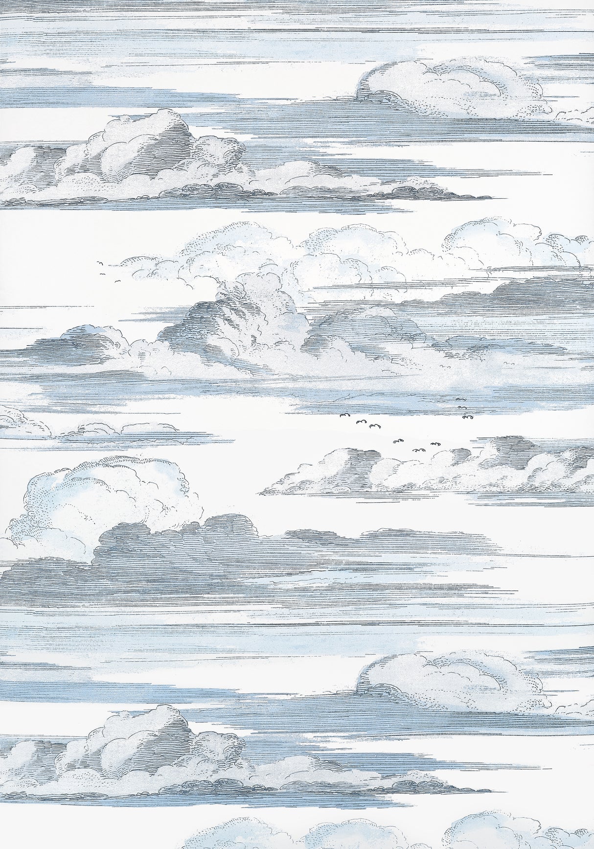 Anna French AT57870 CIELO Blue Wallpaper