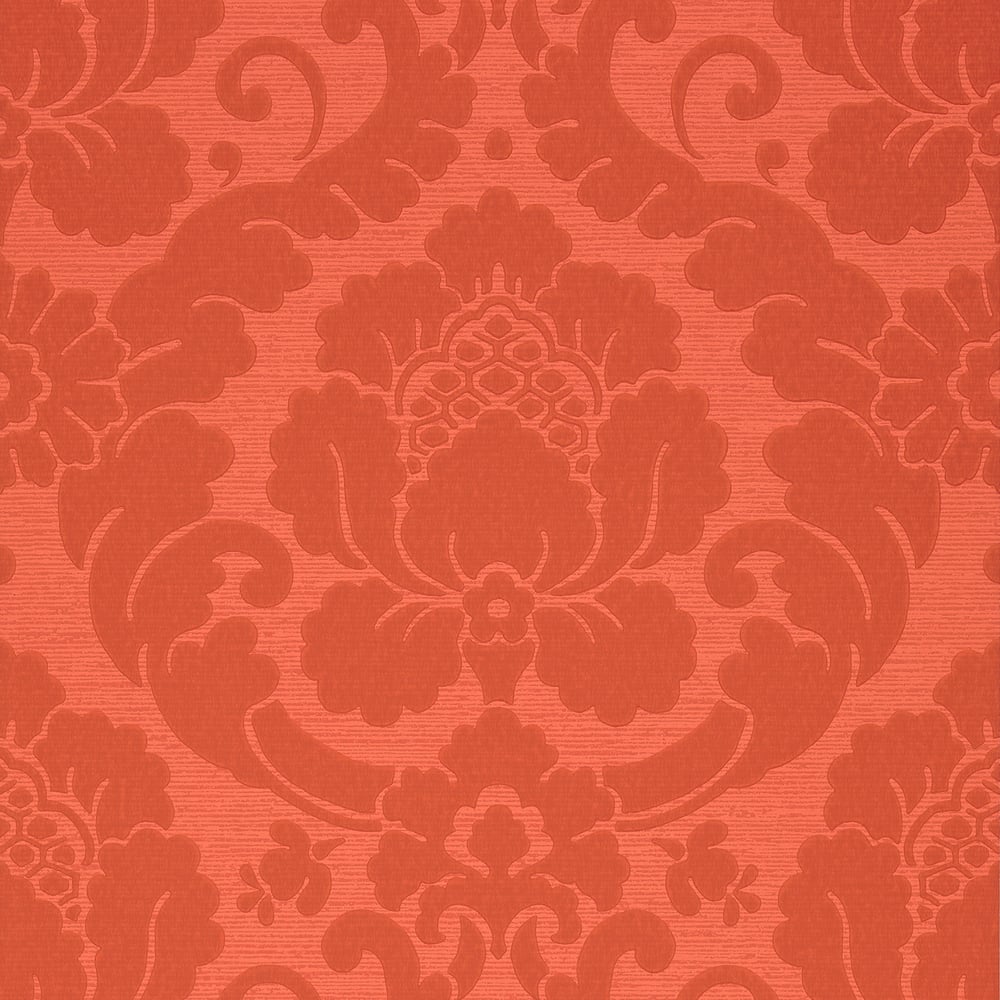 Anna French AT6135 MARLOW Red Wallpaper